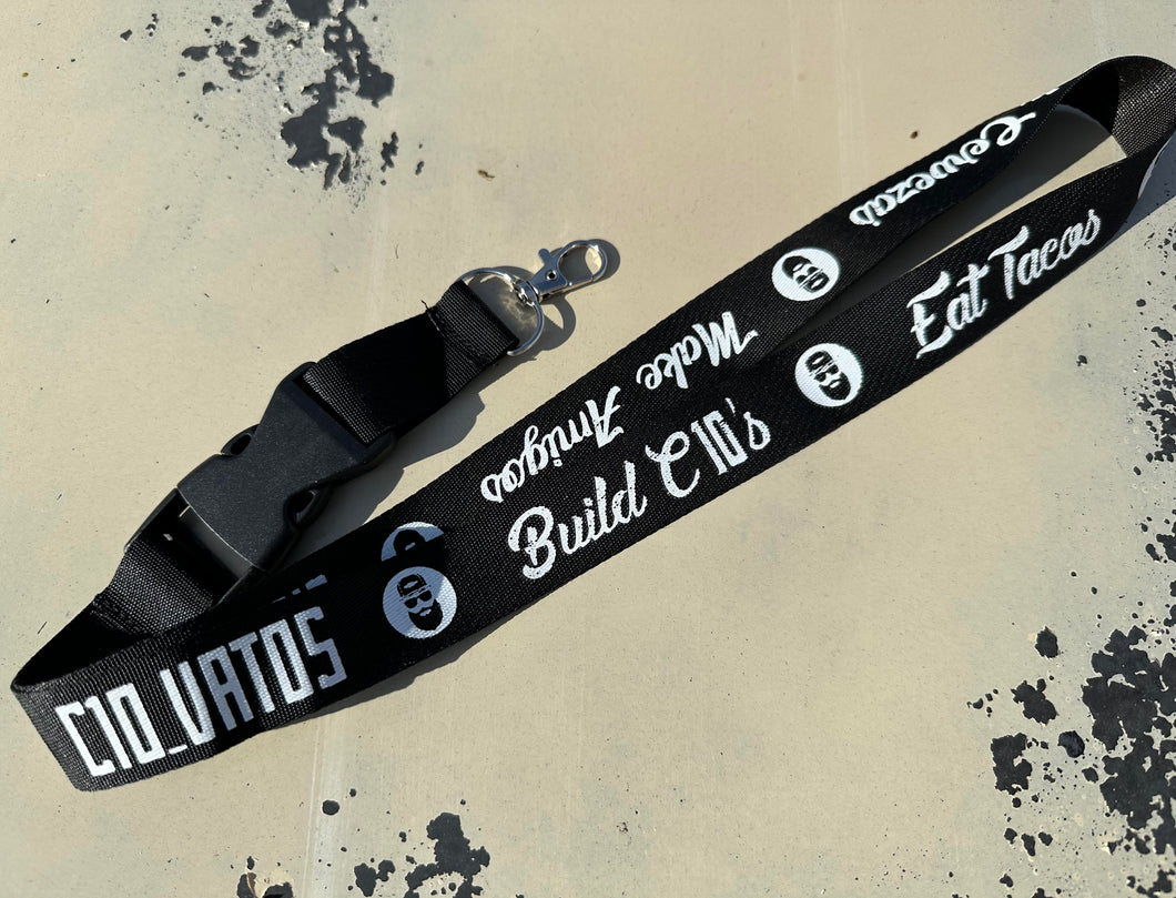 Amigos lanyard - Red or Black