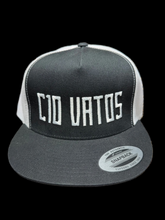 Snapback-Black/white mesh C10 Vatos