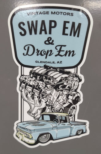 Swap em & Drop em sticker